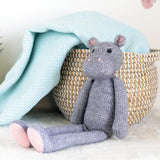 Knitted animal toys