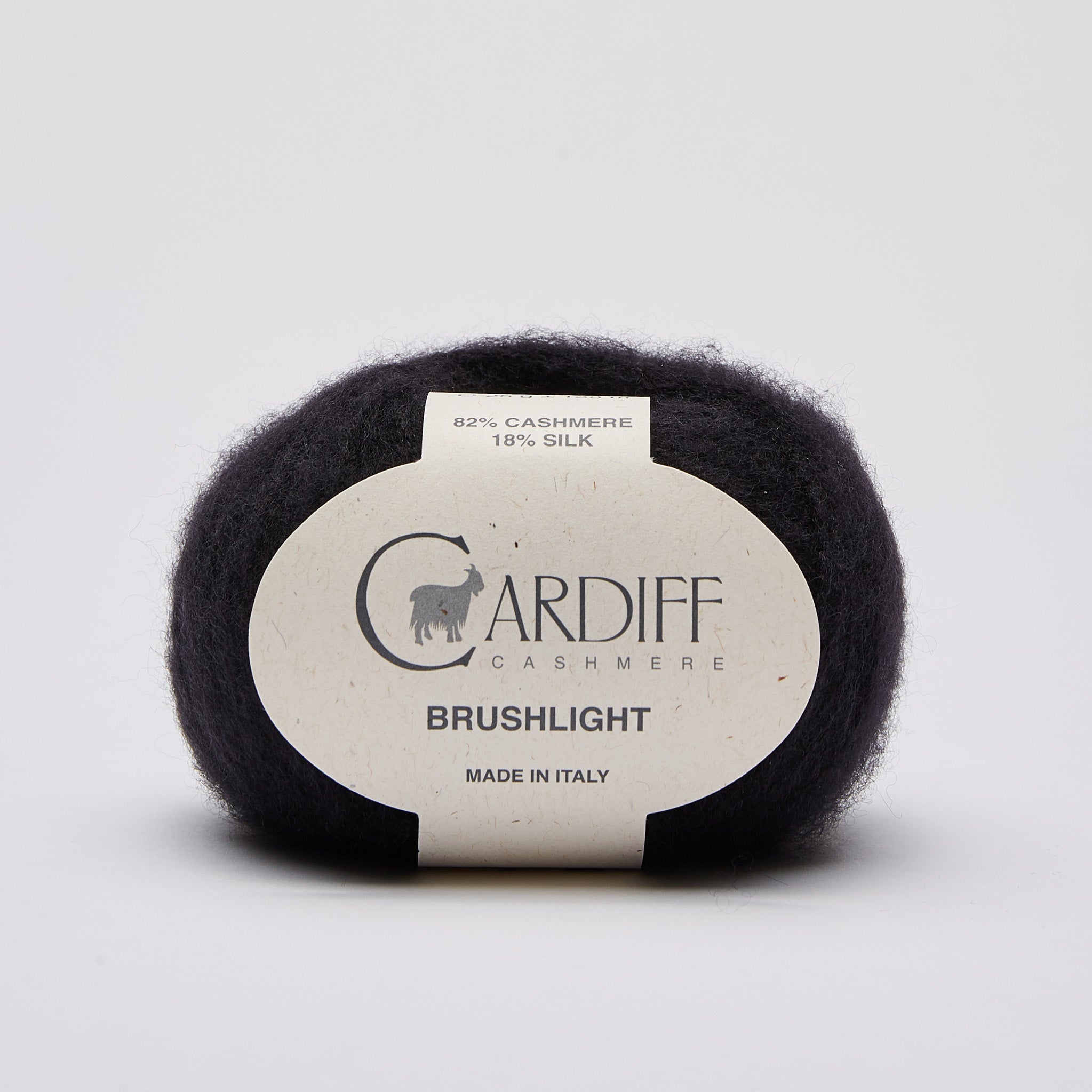 Cardiff Cashmere Brushlight black [110]