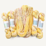 Hedgehog Merino Aran mellow yellow