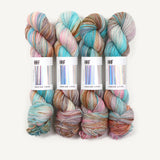 Hedgehog Merino Aran opalite