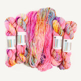 Hedgehog Merino Aran sweet pea