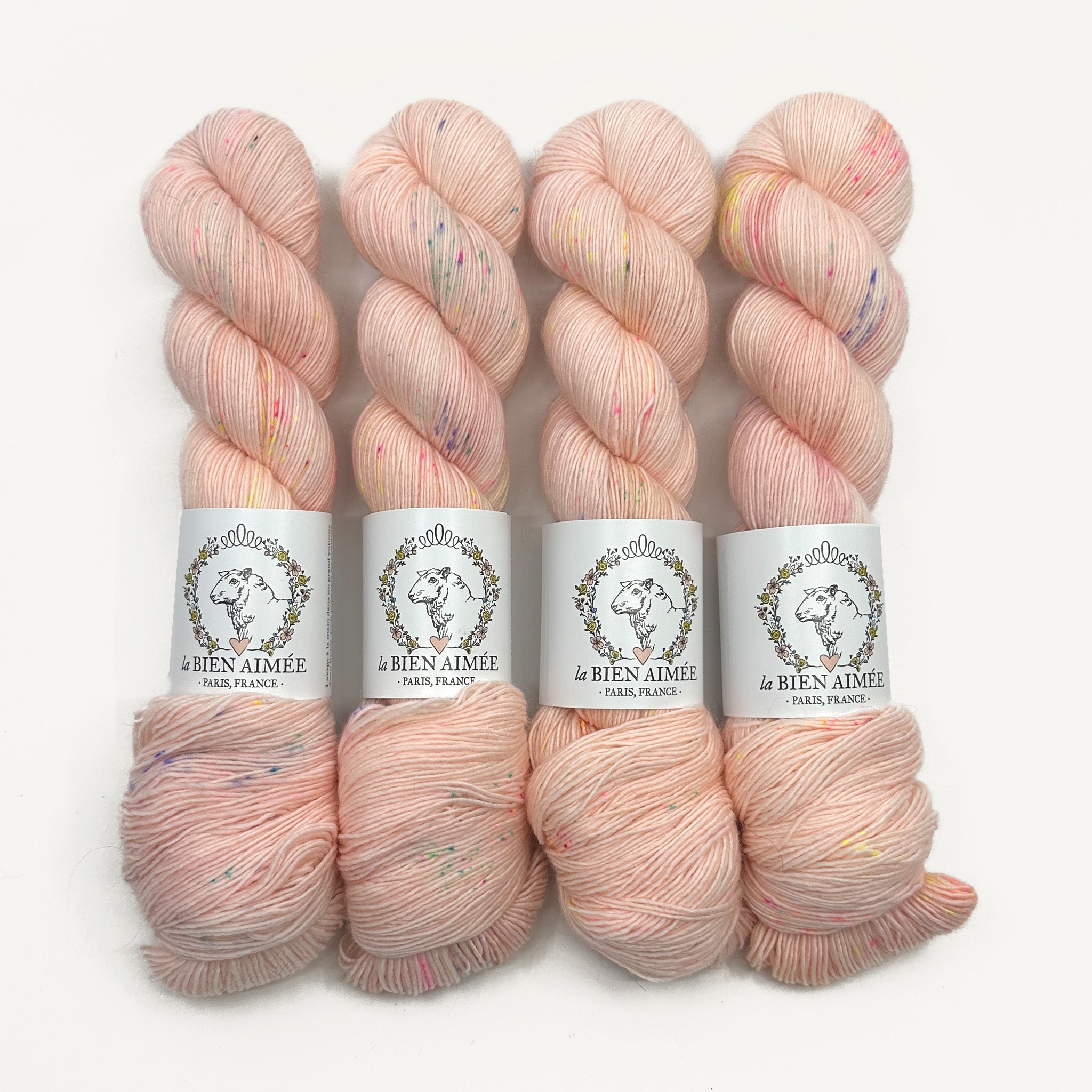 Merino Singles pinkfetti