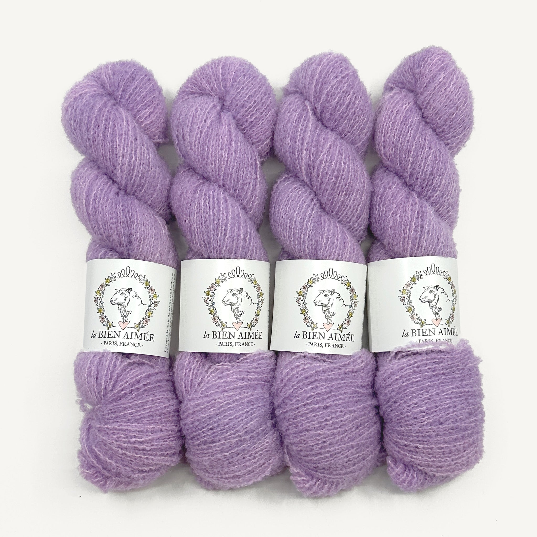 Merino Bouclé anemone
