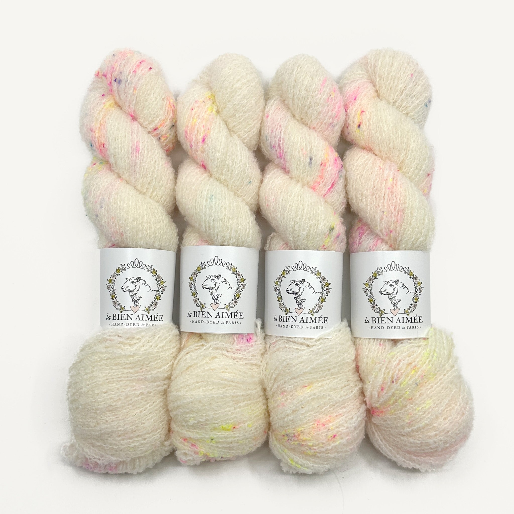 Merino Bouclé confetti cake