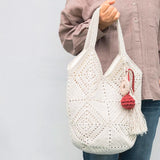 Kit til Olio Motif Bag, græsgrøn