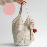 Kit til Olio Motif Bag, lys rosa