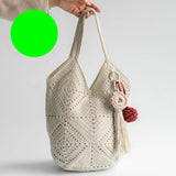 Kit til Olio Motif Bag, neongrøn