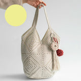 Kit til Olio Motif Bag, lys gul