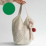 Kit til Olio Motif Bag, græsgrøn