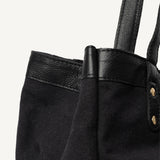 PROJECT 21, stor shopper i canvas, black