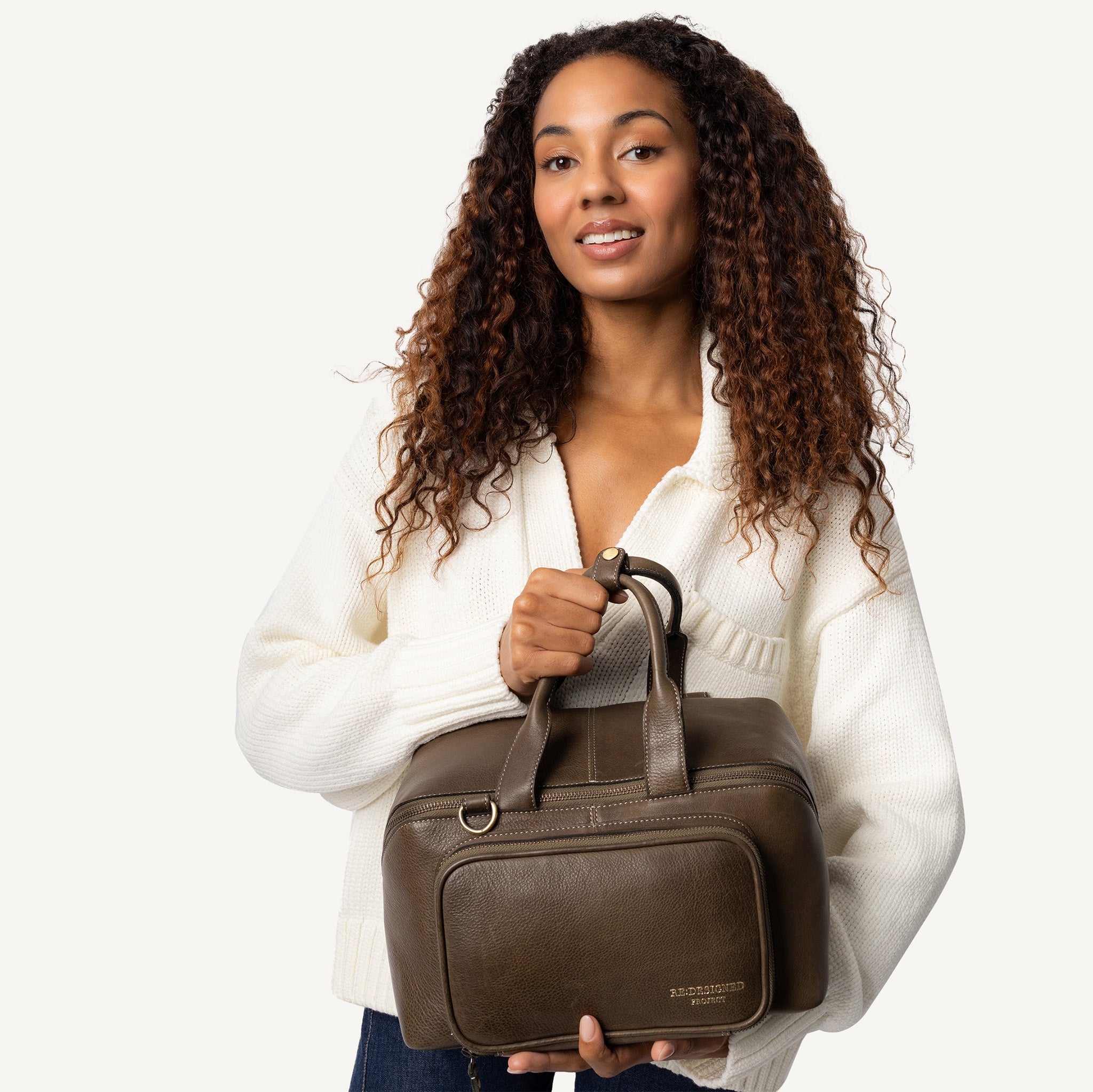 PROJECT 39, taske med hank i dark green