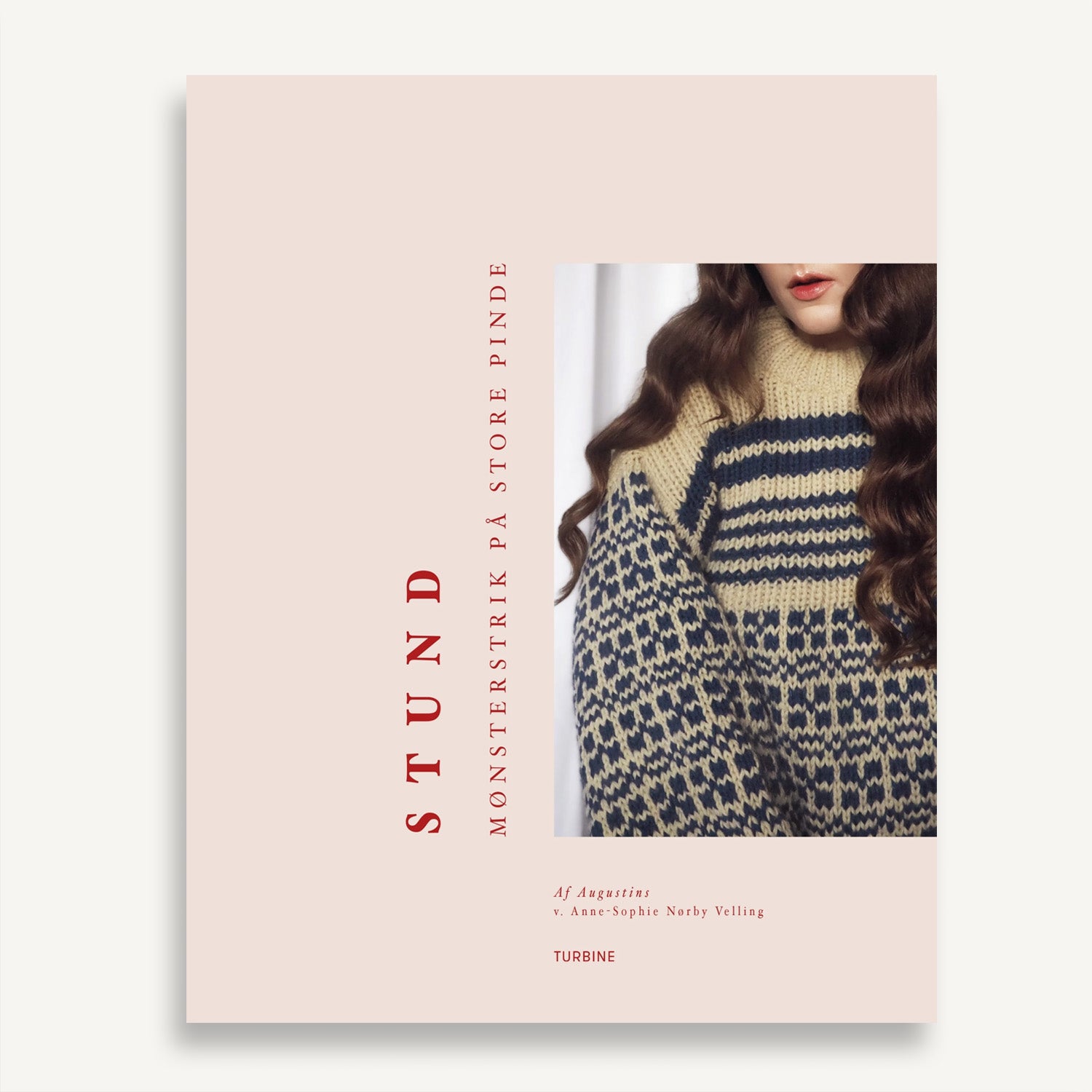 STUND, mønsterstrik på store pinde