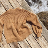 Opskrift på Sunday Sweater Mohair Edition