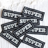 Labels, SUPER - 8 stk