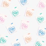 Labels, You are loved - 6 stk