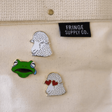 Fringe Supply Co. enamel pins