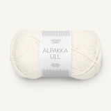 Alpakka Ull hvid [1002]