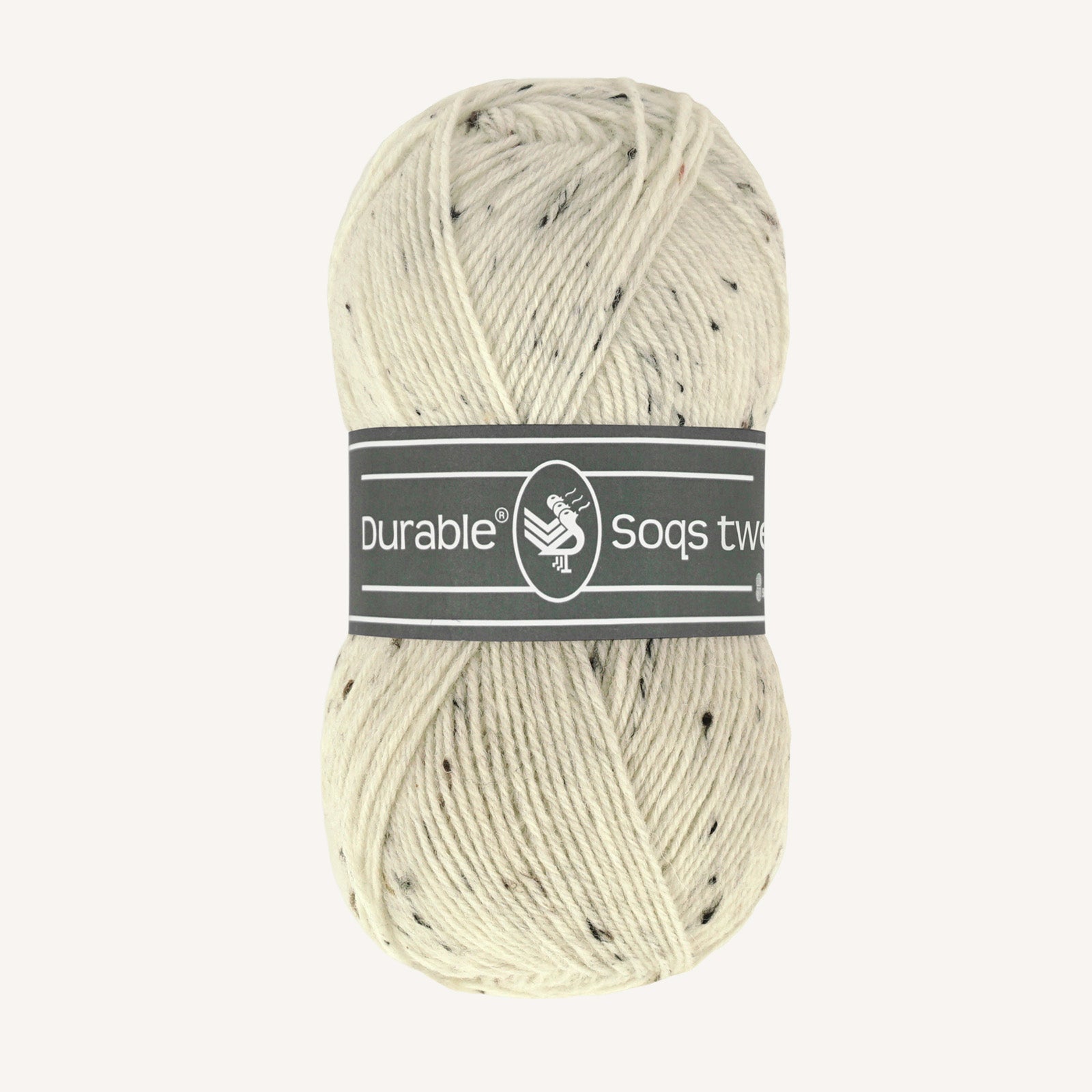 Durable Soqs Tweed ivory [326]