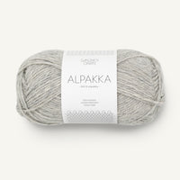 Alpakka lys grå melange [1032]
