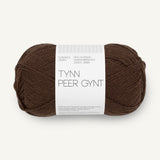 Tynn Peer Gynt mørk brun [3082]