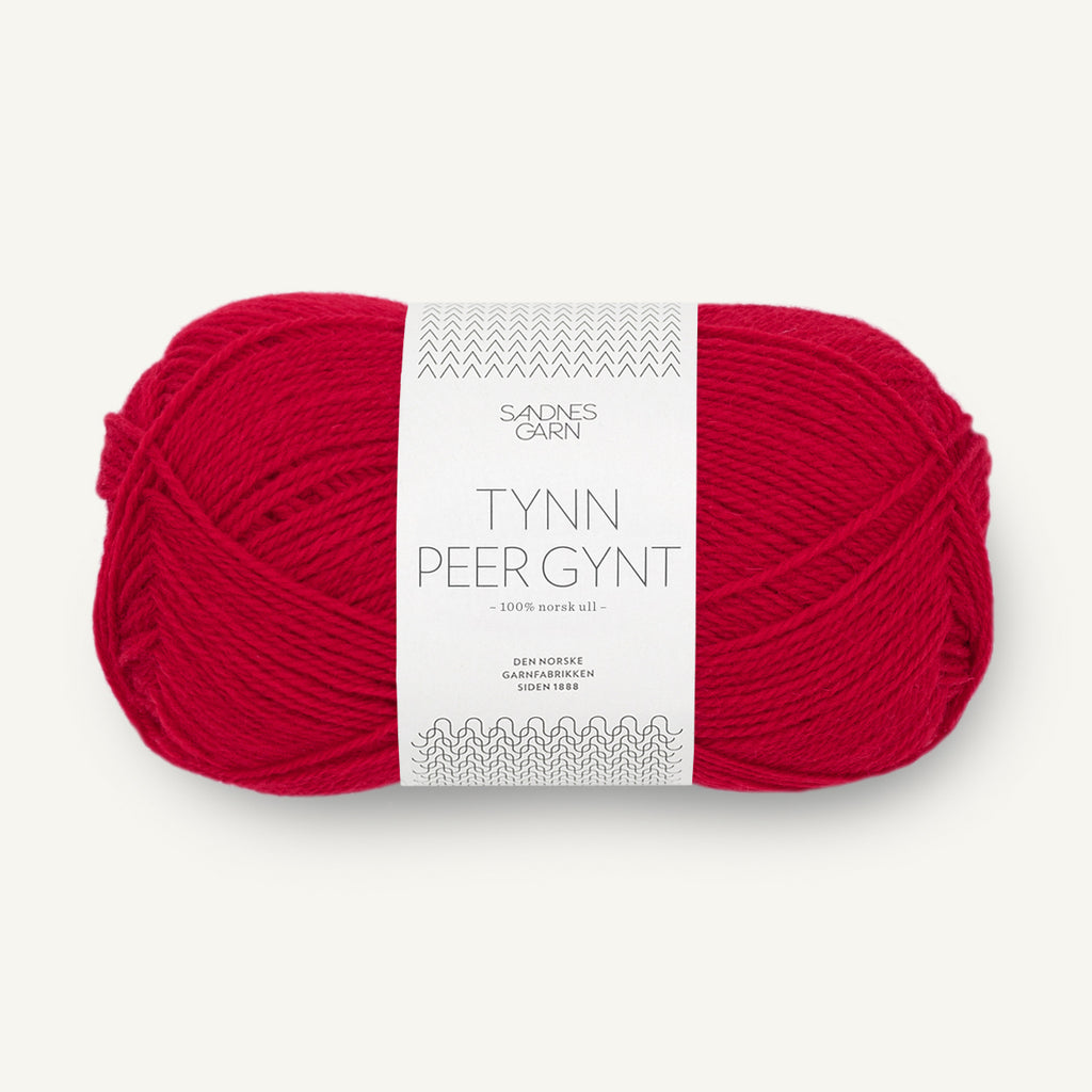 Tynn Peer Gynt rød [4219]