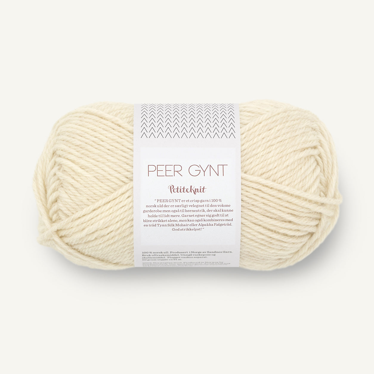 Peer Gynt PetiteKnit milk melange [1016]