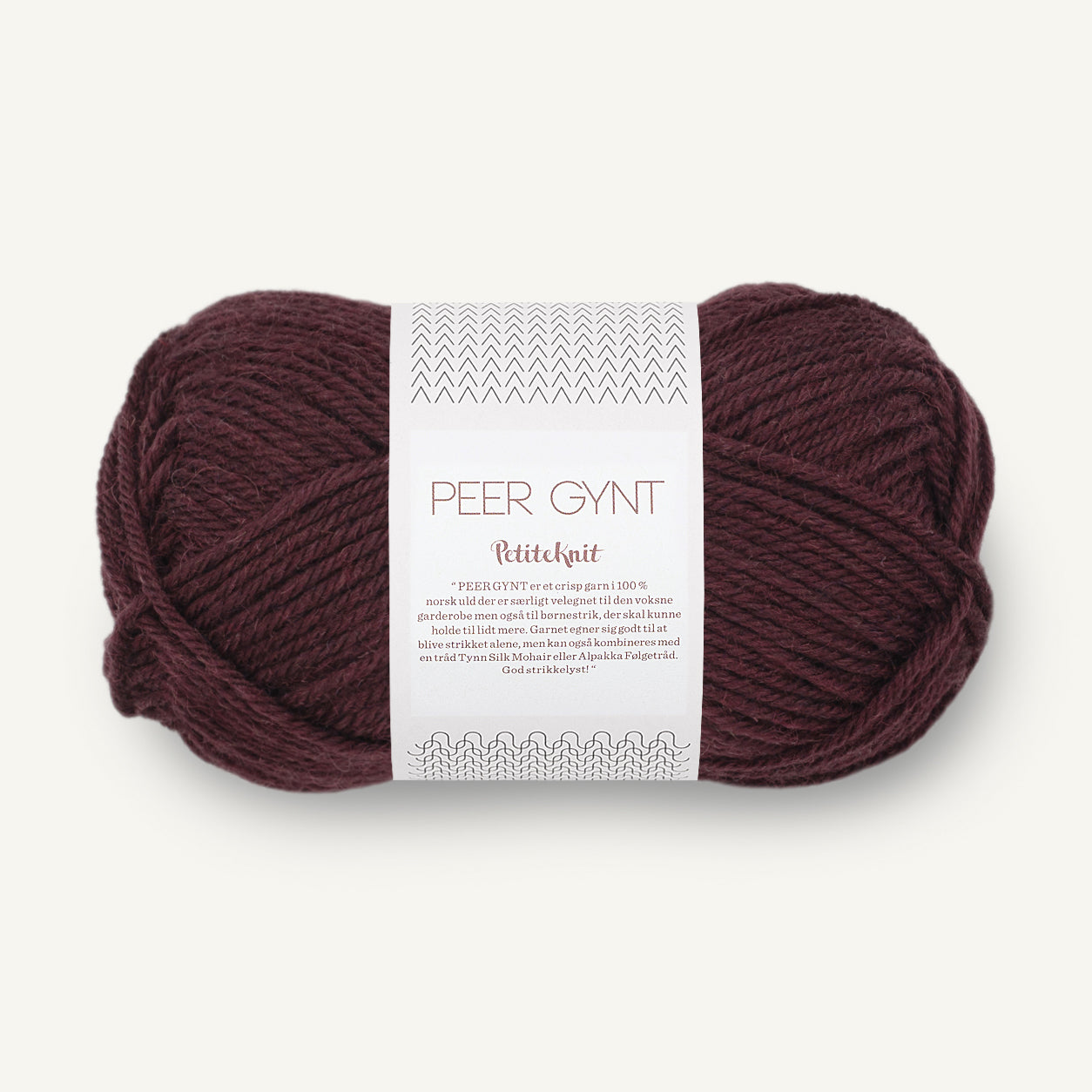 Peer Gynt PetiteKnit velvet fig [4682]