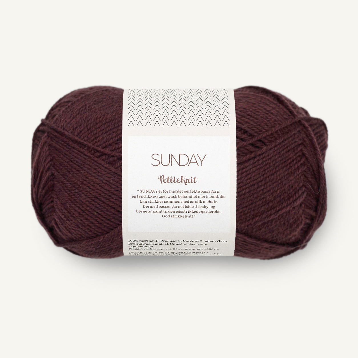 Sunday PetiteKnit velvet fig [4682]