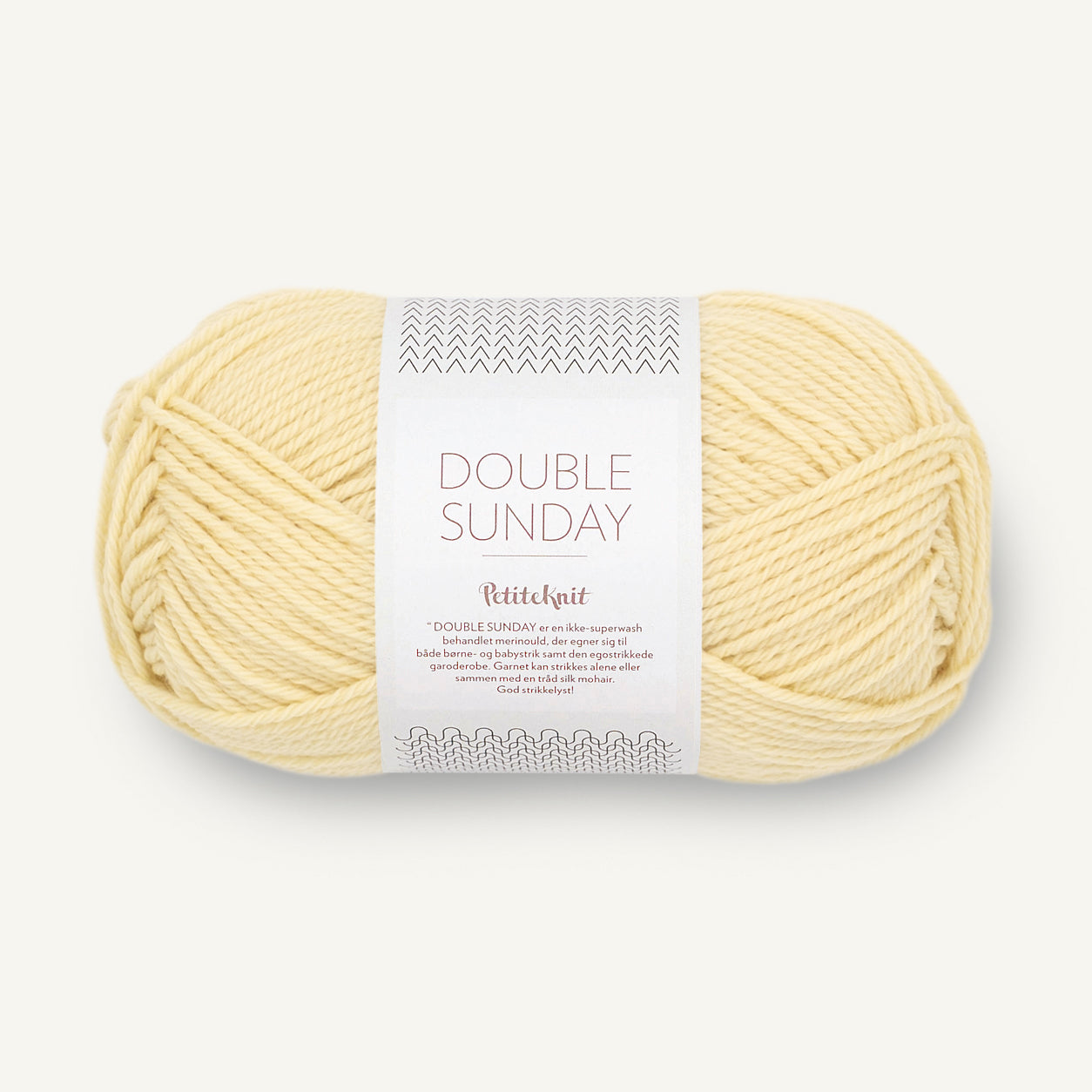 Double Sunday PetiteKnit butter [2114]