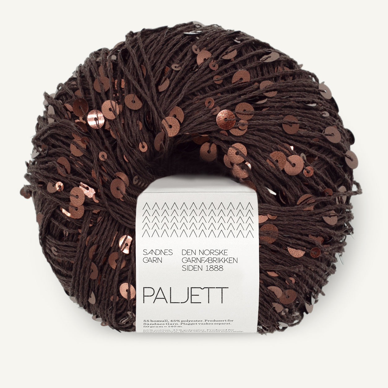 Paljett espresso sparkle [3086]