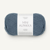 Mini Alpakka jeansblå [6052]