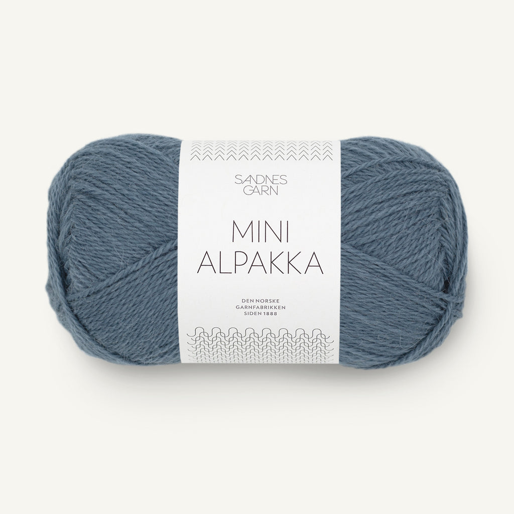 Mini Alpakka jeansblå [6052]
