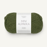 Mini Alpakka mosegrøn [9573]