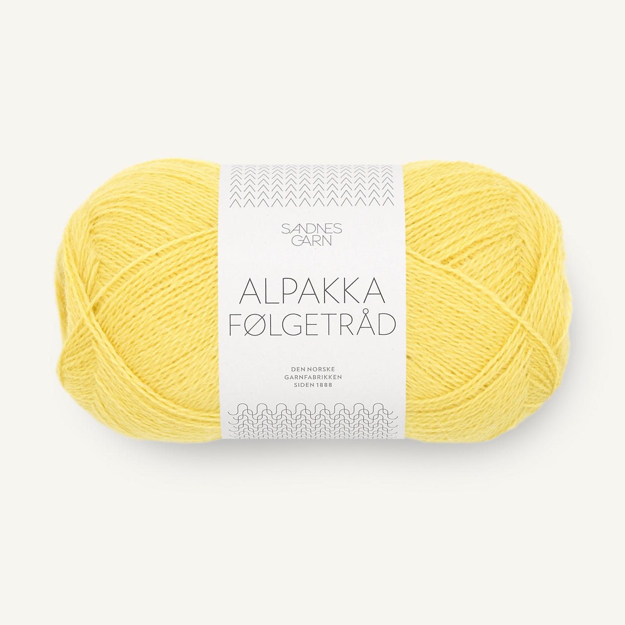 Alpakka Følgetråd lemon [9004]
