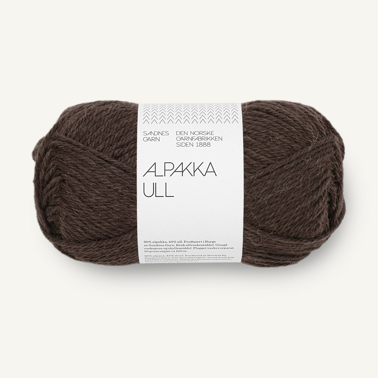 Alpakka Ull espresso [2382]