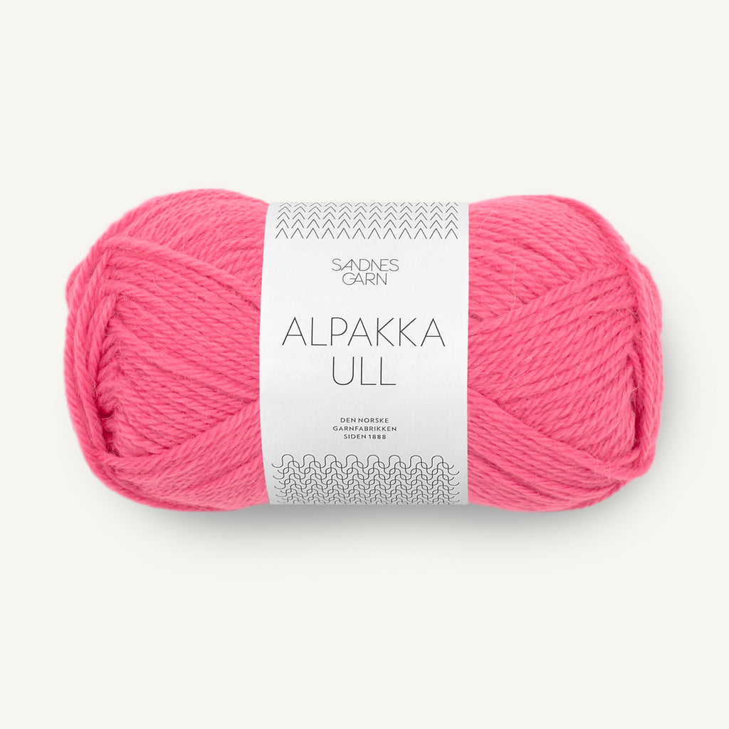 Alpakka Ull bubblegum pink [4315]