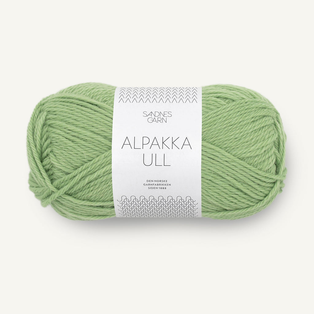 Alpakka Ull spring green [8733]