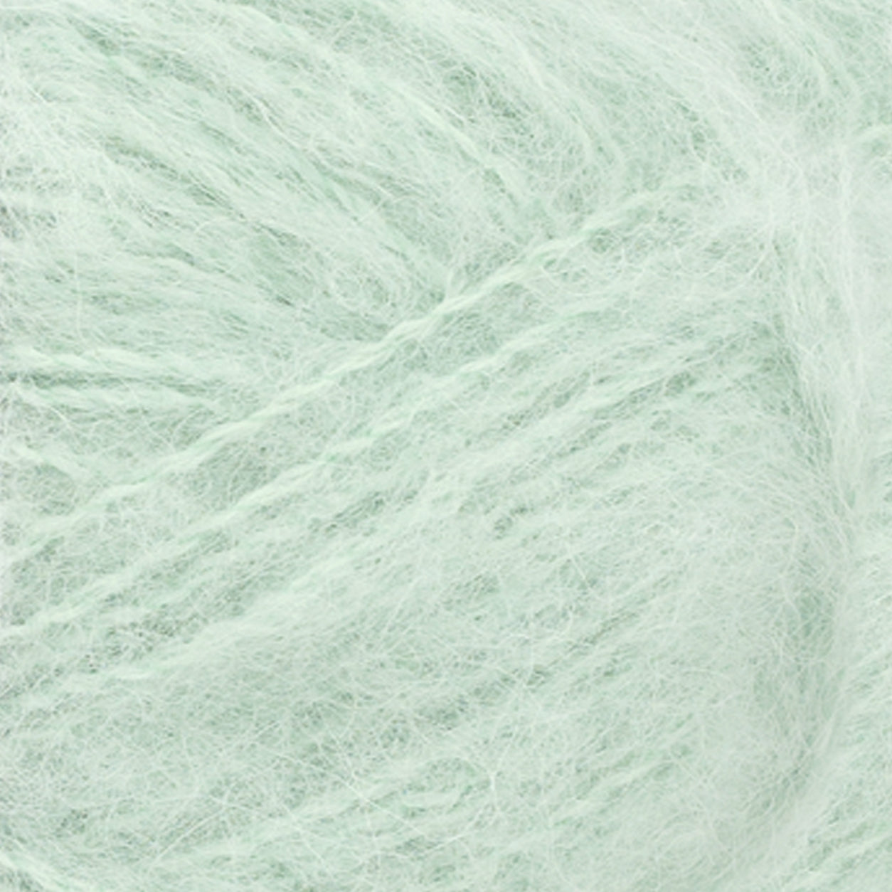 Børstet Alpakka mint green [7911]
