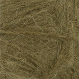 Børstet Alpakka dark olive [9873]