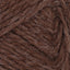 Fritidsgarn mørk brun melange [4071]