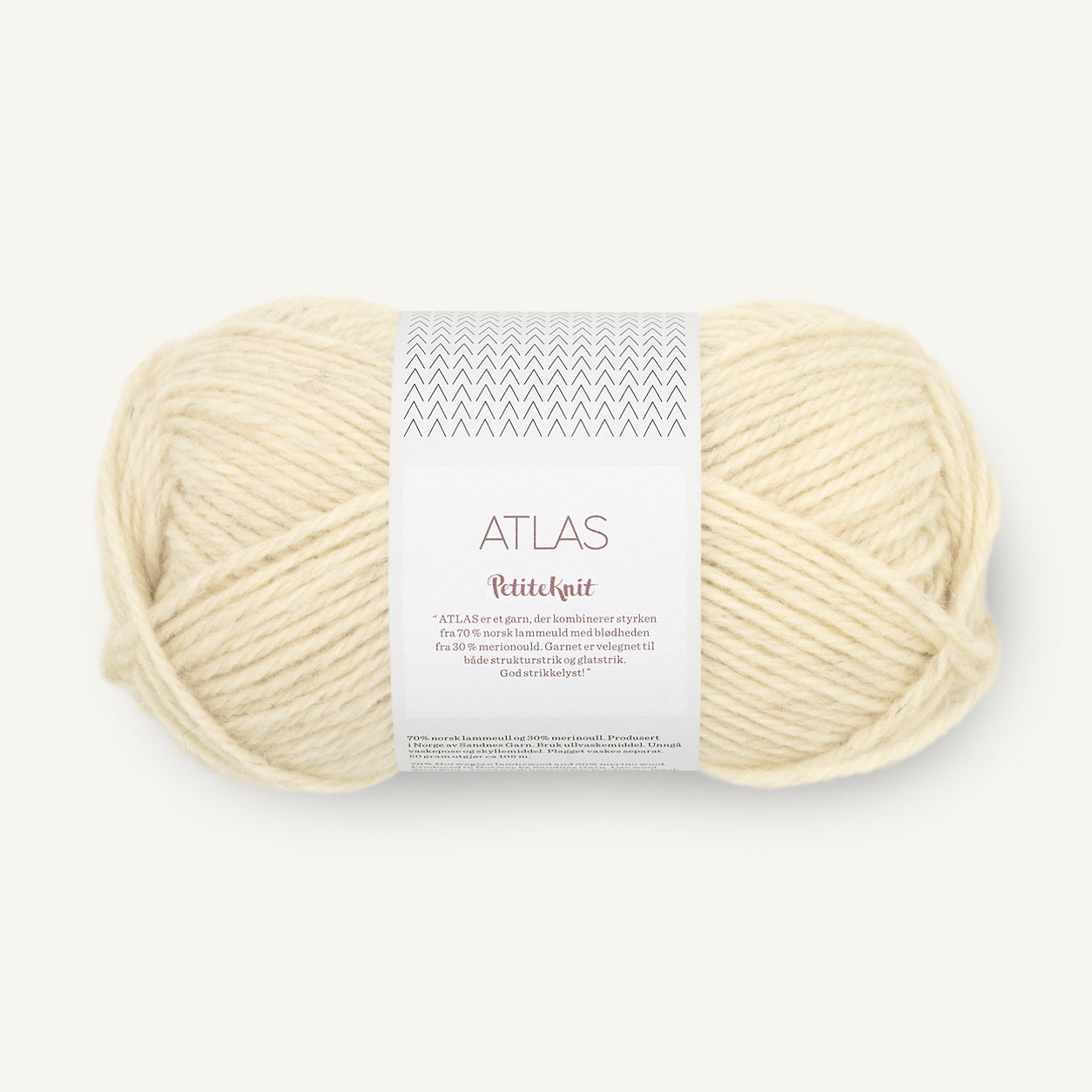 Atlas PetiteKnit milk melange [1016]