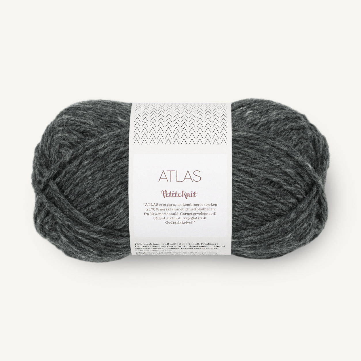 Atlas PetiteKnit charcoal melange [1070]