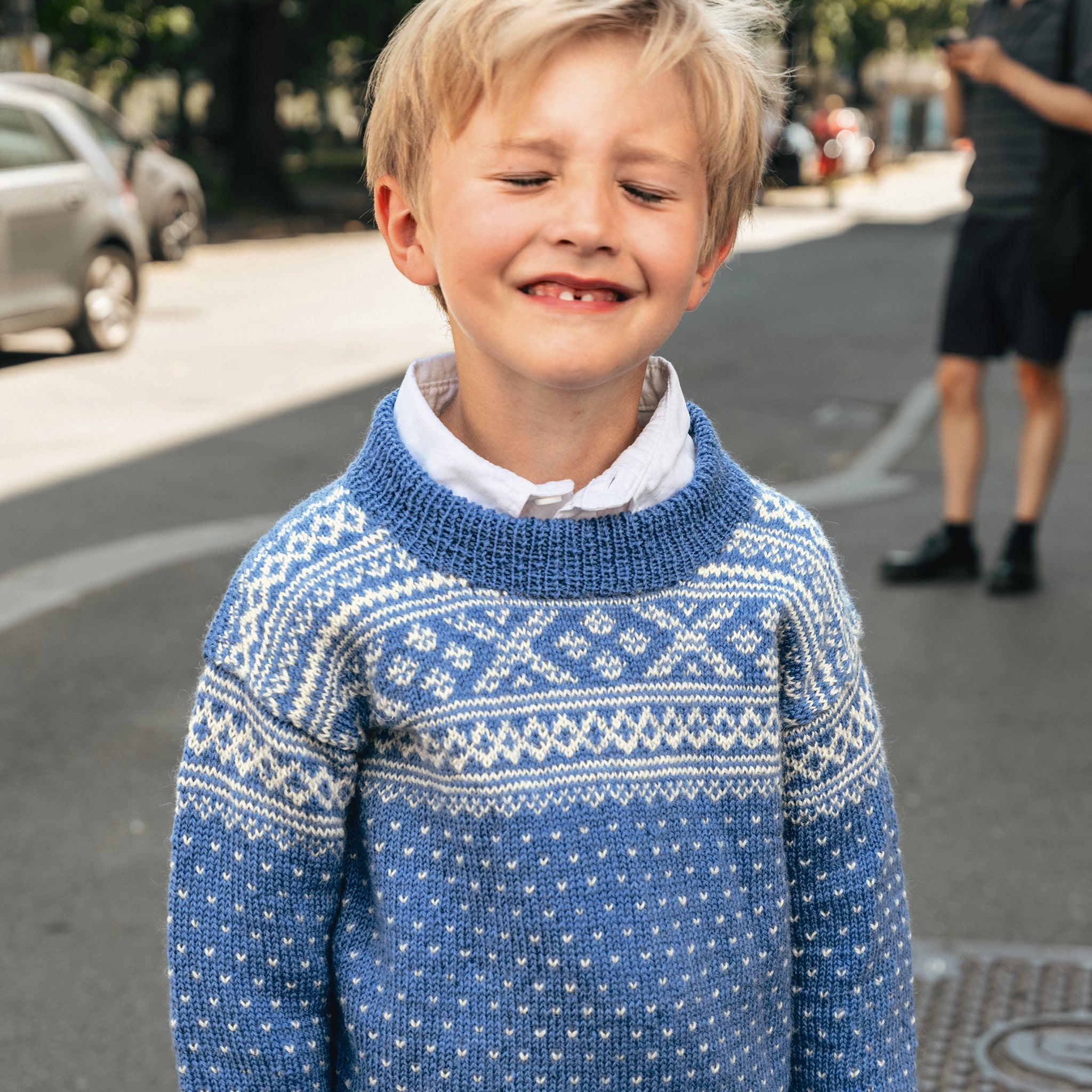 Opskrift på Setesdal Genser Junior