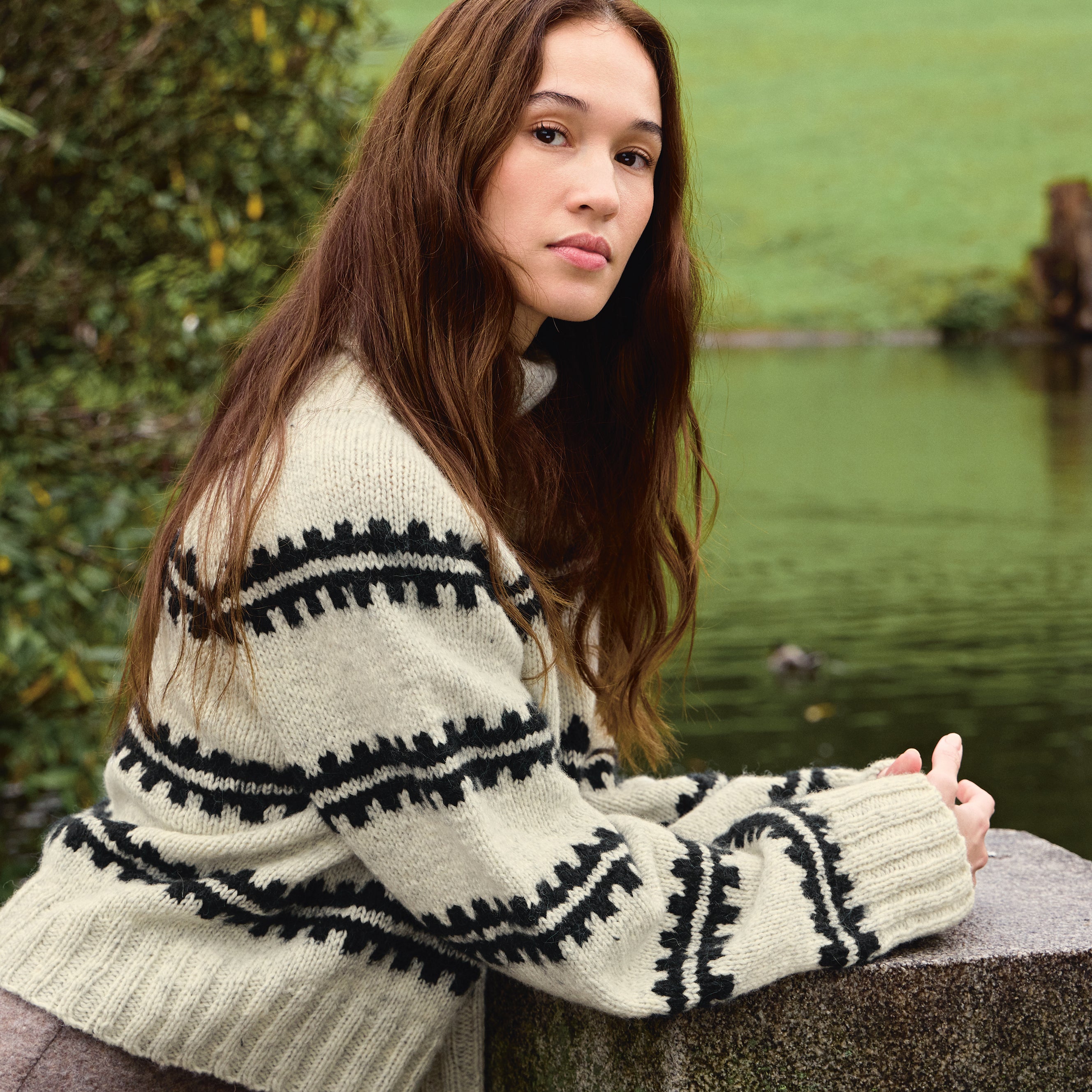 Opskrift på Ridge Sweater / Atlas