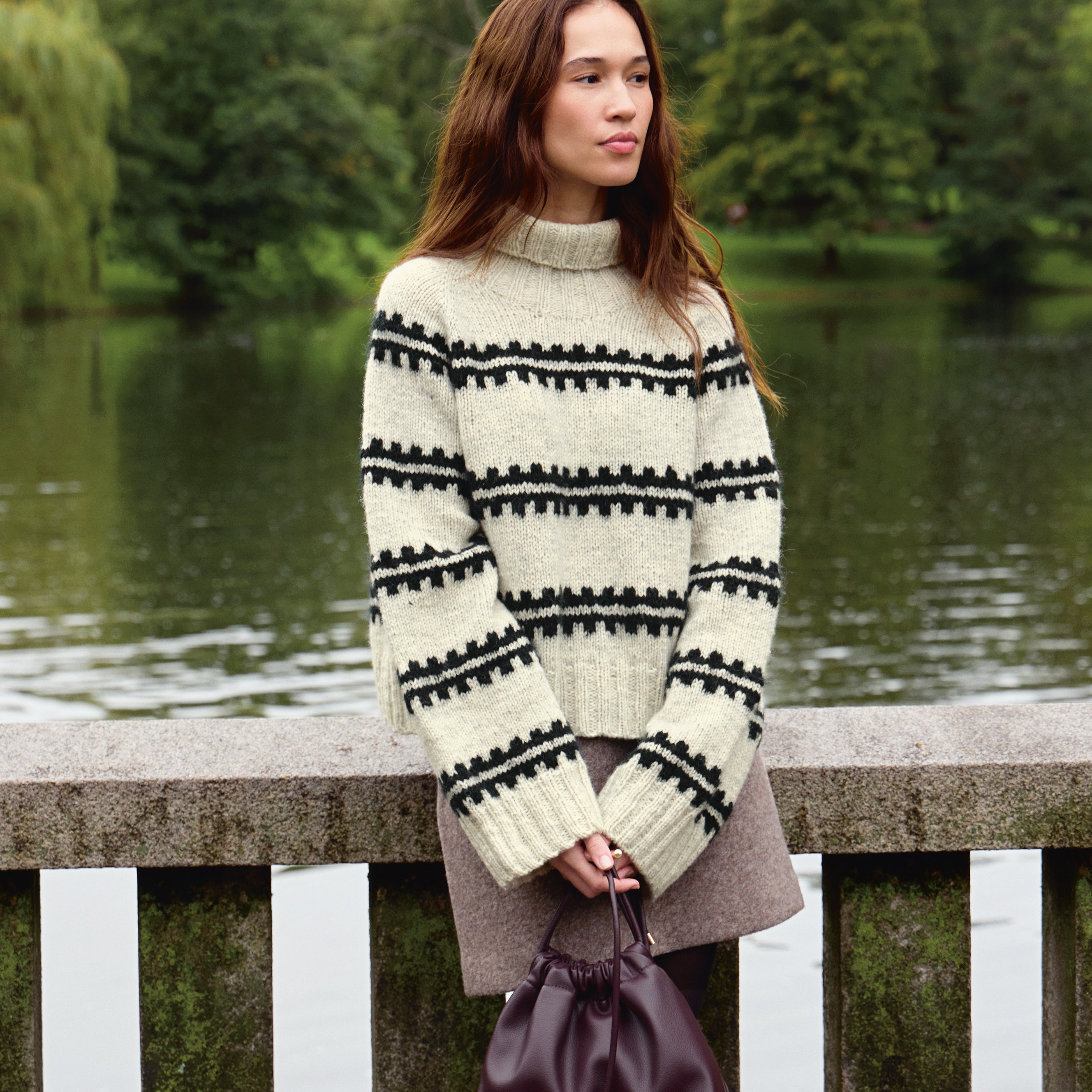 Opskrift på Ridge Sweater / Atlas