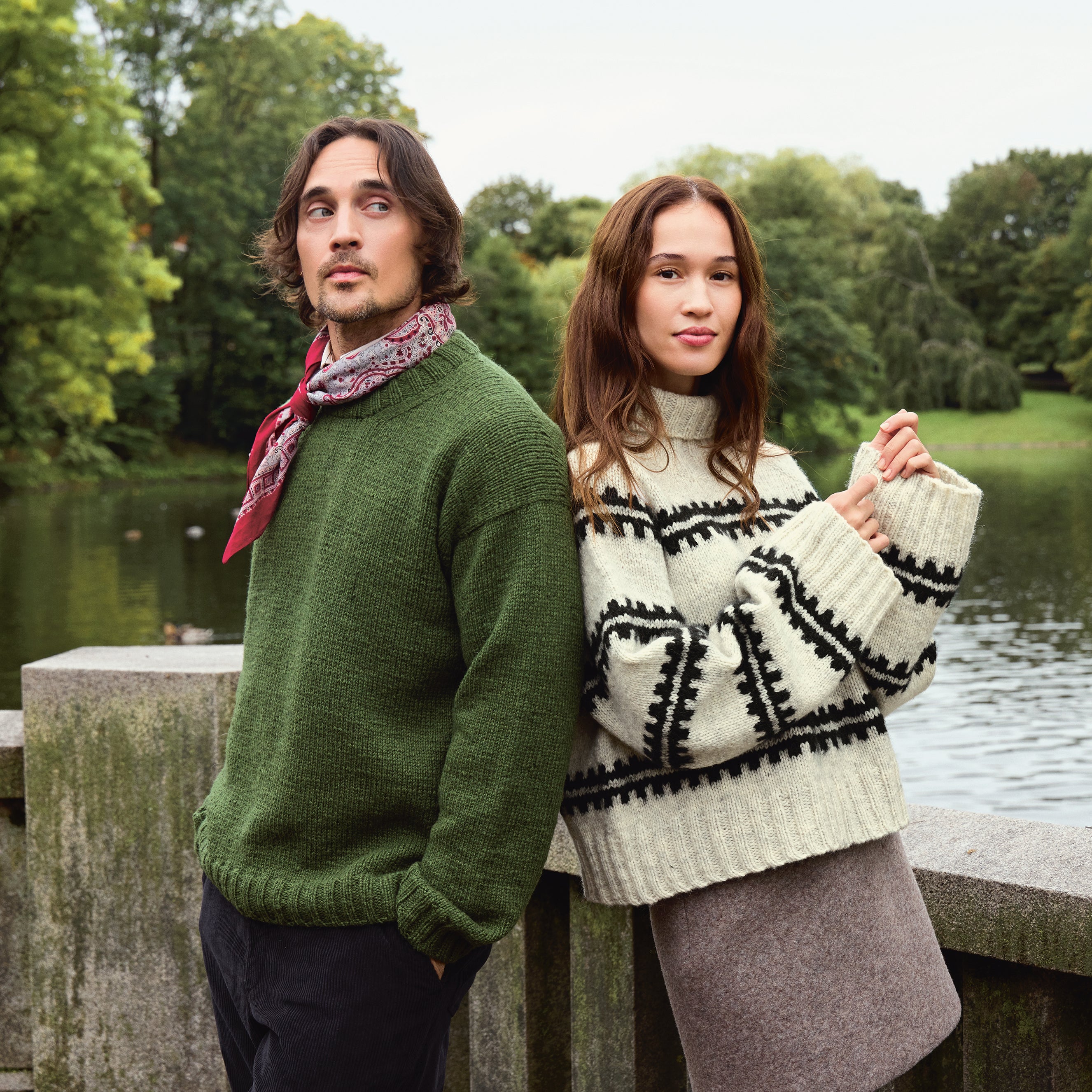 Opskrift på Ridge Sweater / Atlas