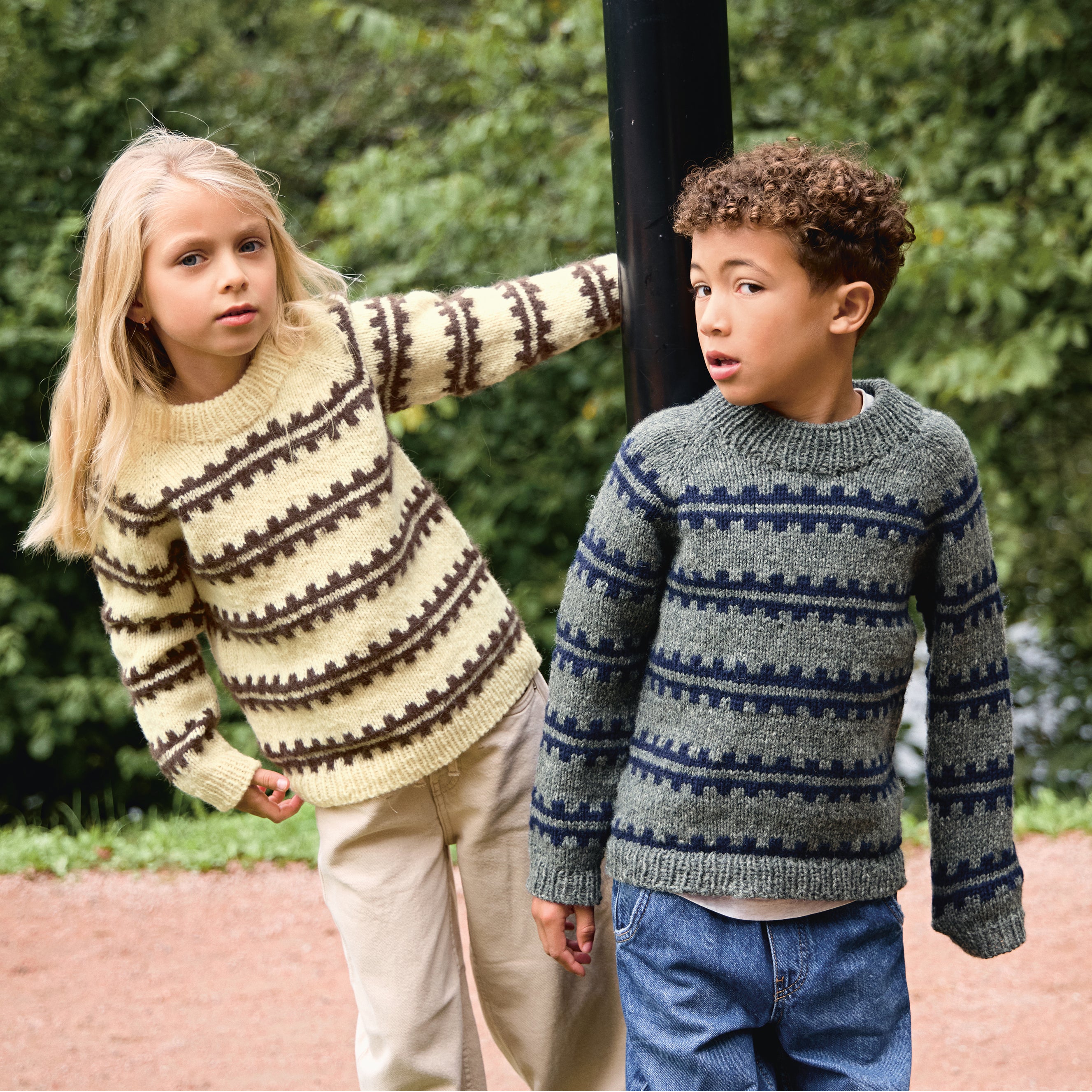 Opskrift på Ridge Sweater Junior / Atlas