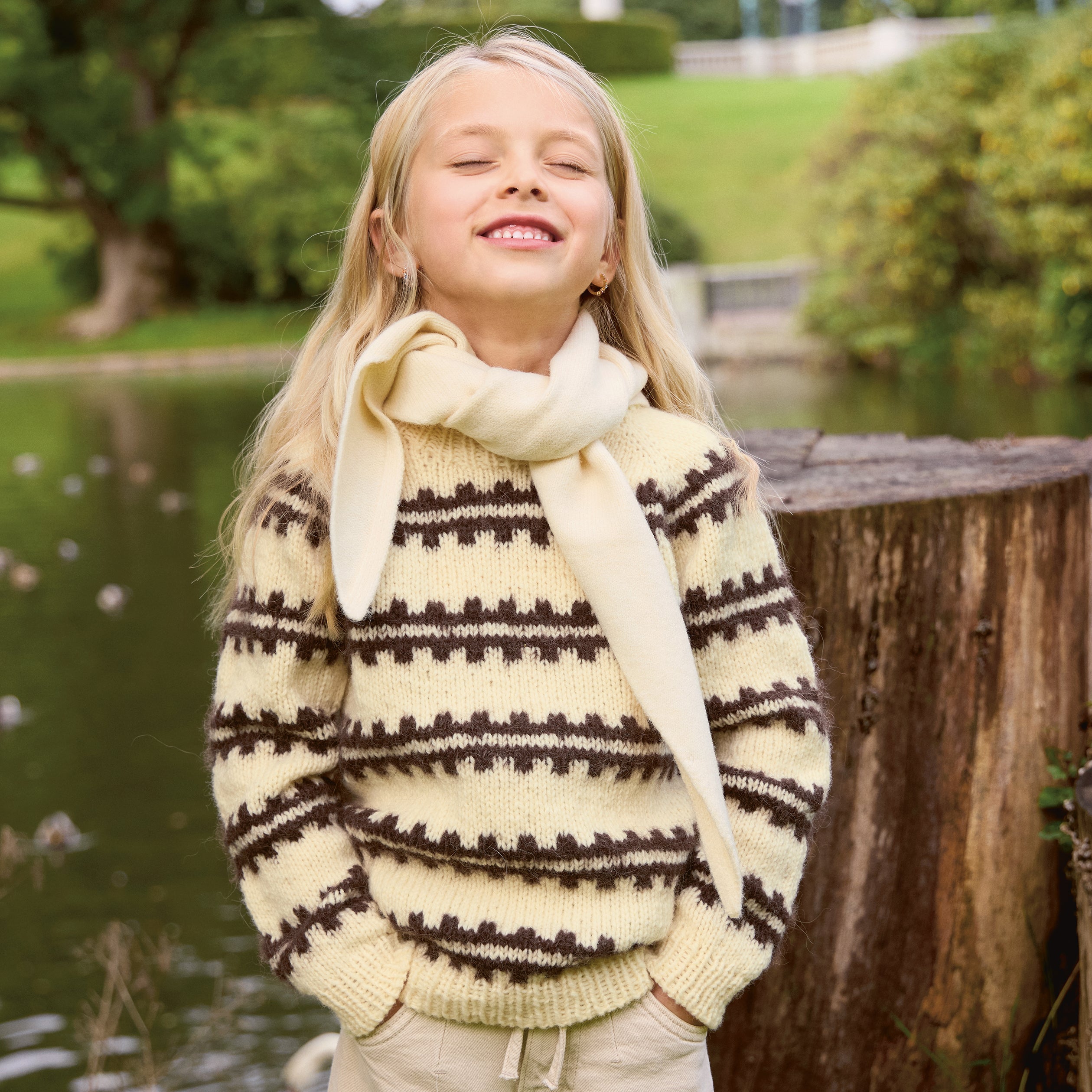 Opskrift på Ridge Sweater Junior / Atlas