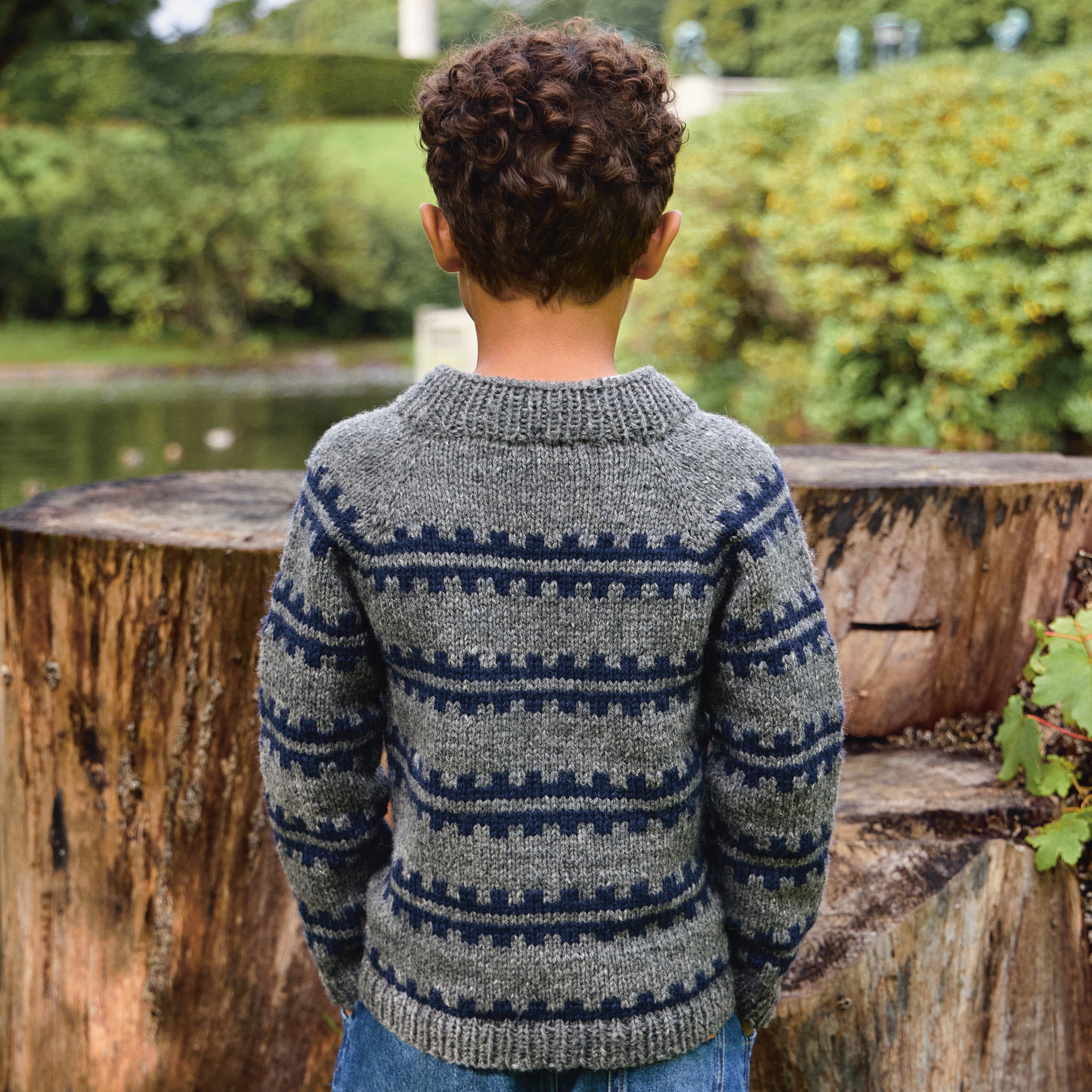 Opskrift på Ridge Sweater Junior / Atlas