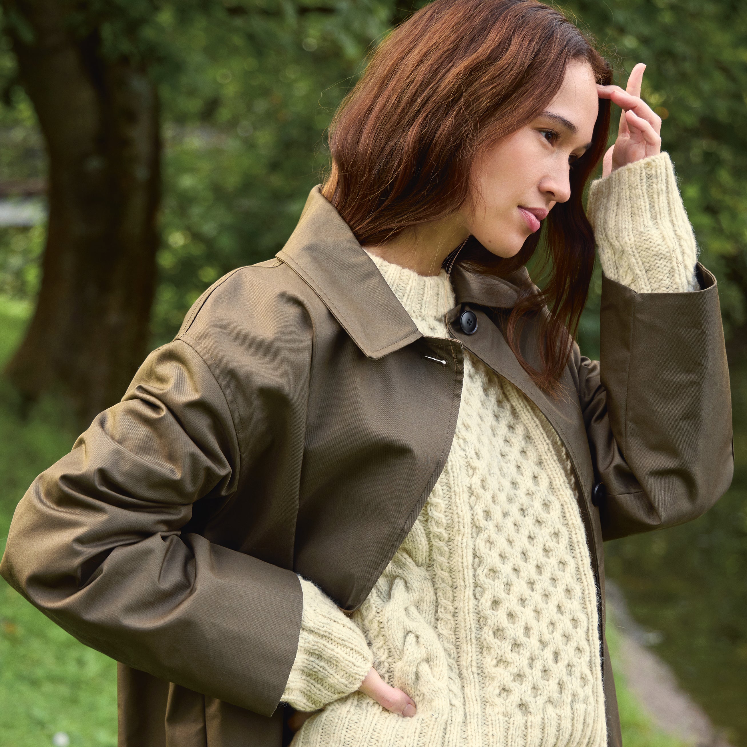 Opskrift på Wilbur Cable Sweater / Atlas